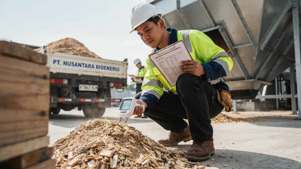Jual Woodchips Fresh Cut Cek Kadar Air & Spesifikasi