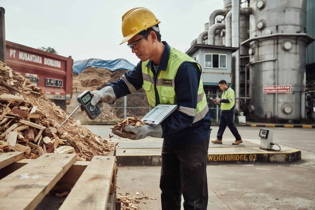 Kadar Air Woodchips - Standar Mutu Boiler dan Uji Cepat