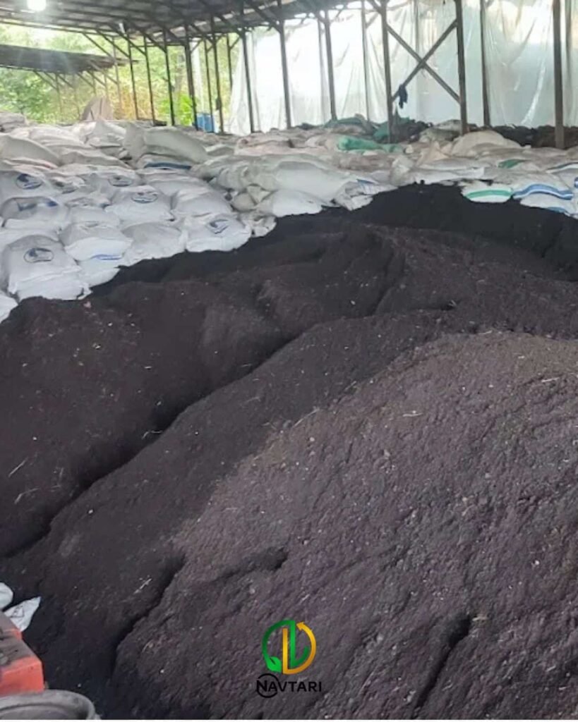 fasilitas gudang penyimpanan pupuk organik kompos cianjur navtari