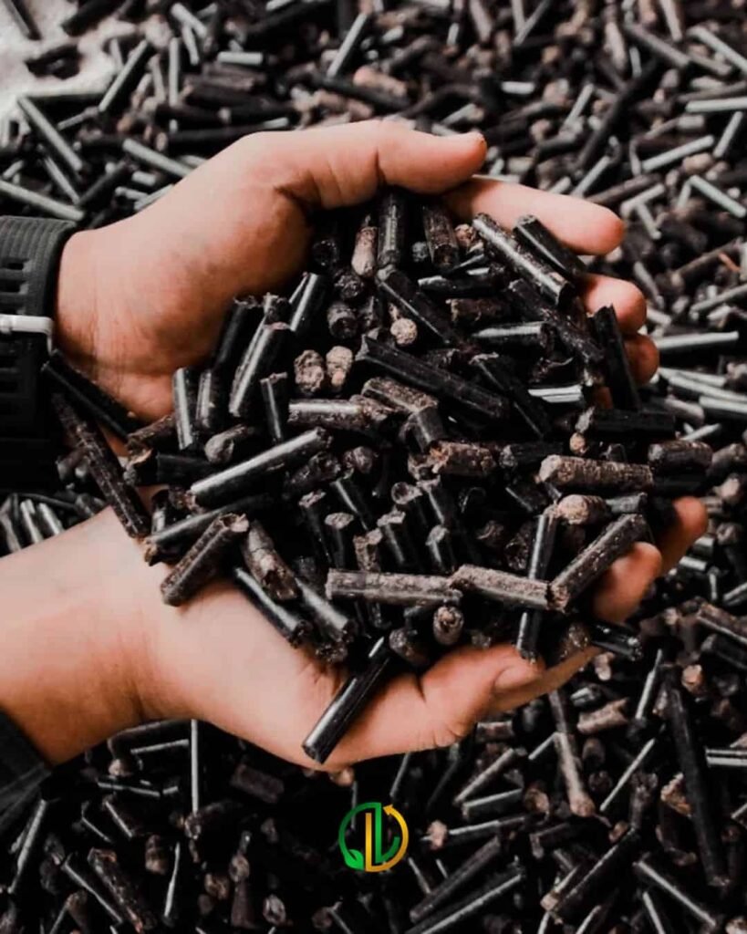 sampel produk bio cattle pellet pupuk organik granul navtari